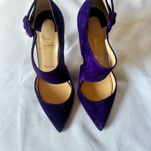 Christian Louboutin Deep Purple Heels